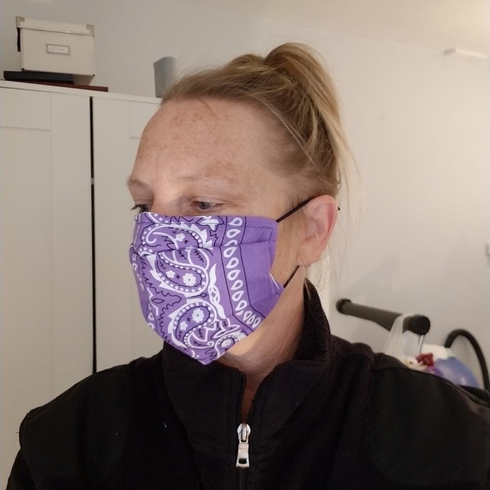 3 Pack Cotton Bandana Homemade Facemask - Picture 3 of 8